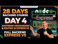 Day 4: Mastering Middleware & Routing in Express v5 | Full Backend Bootcamp
