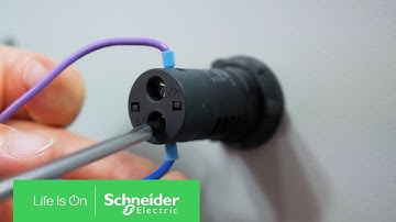 Easy Harmony XA2 : Montarea lampilor de semnalizare | Schneider Electric Support
