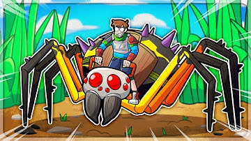 We tamed an ORB WEAVER in Grounded 2