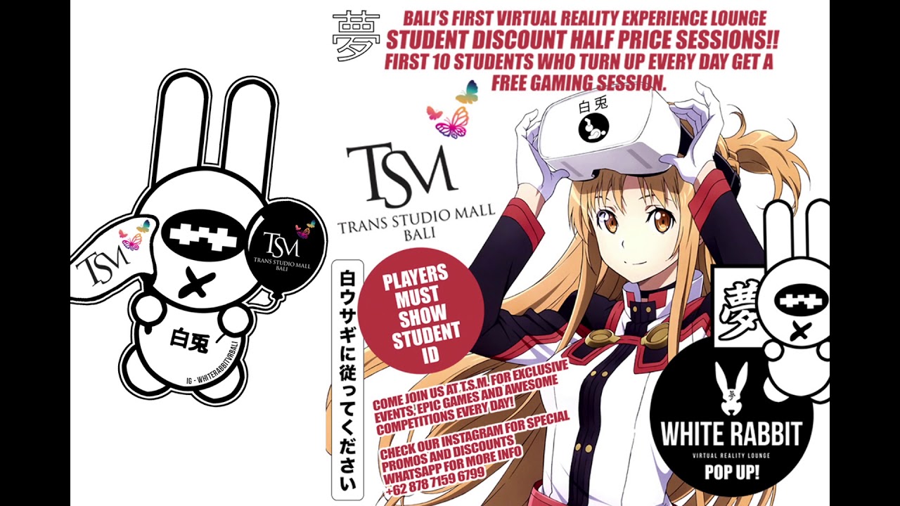 WHITE RABBIT VR BALI TRANS STUDIO ADS - YouTube