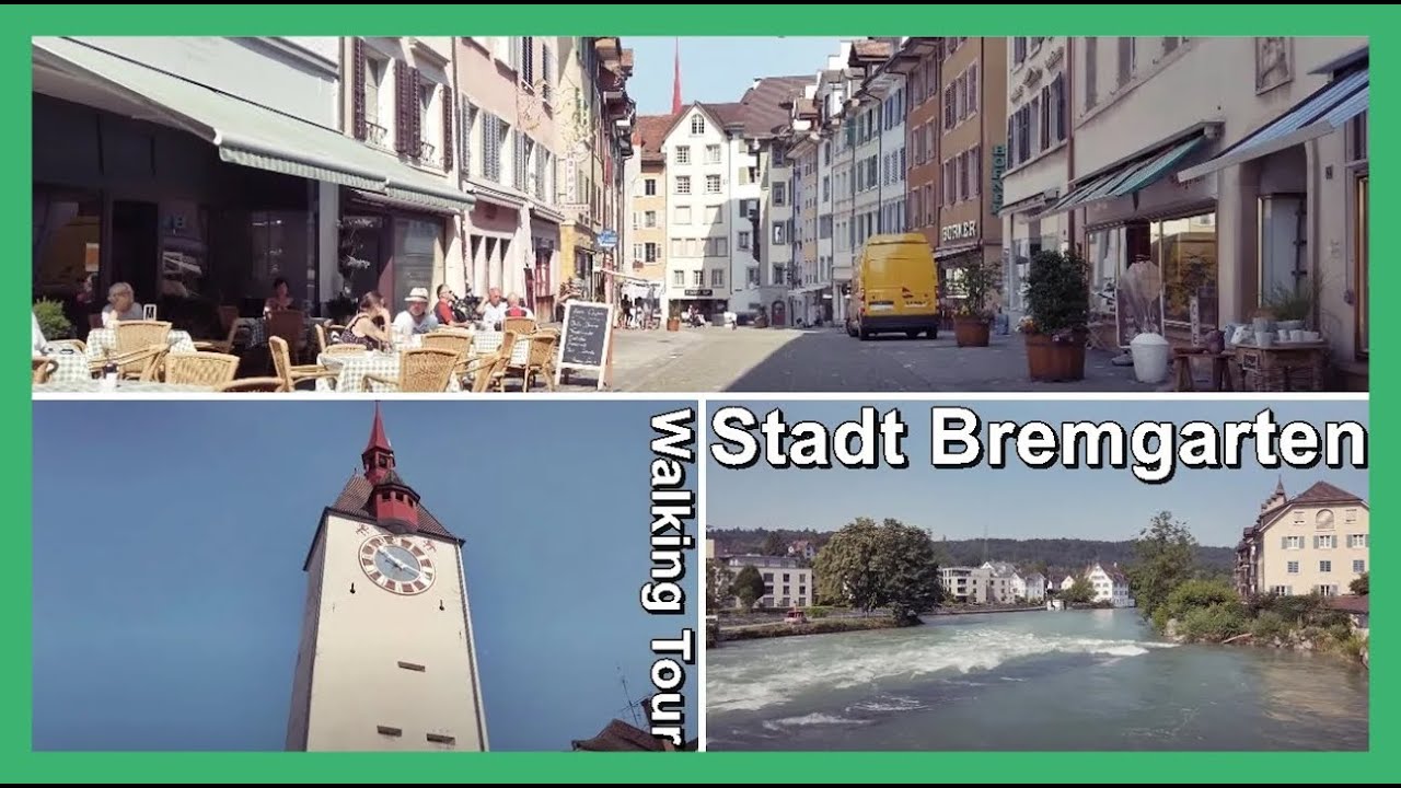Bremgarten AG! 🌏🚩 🇨🇭 Morgendlicher Rundgang durch die Altstadt | Reusstal, Aargau
