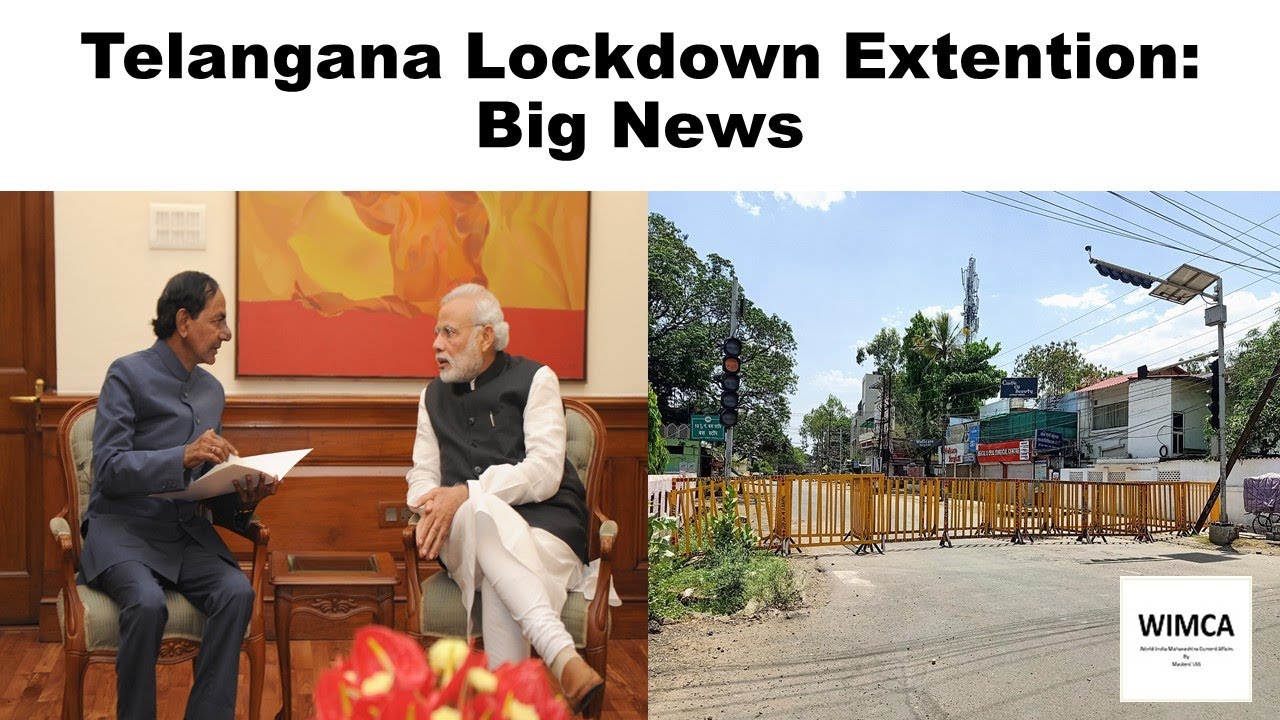 Telangana Lockdown today I Lockdown extension Latest  news 2021 I Telangana rules latest Update live