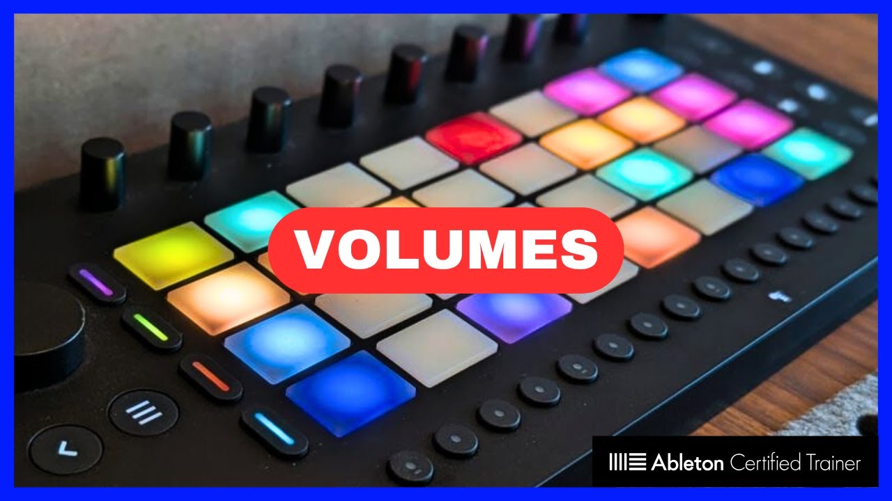 Gérer les volumes des pistes sur Ableton Move