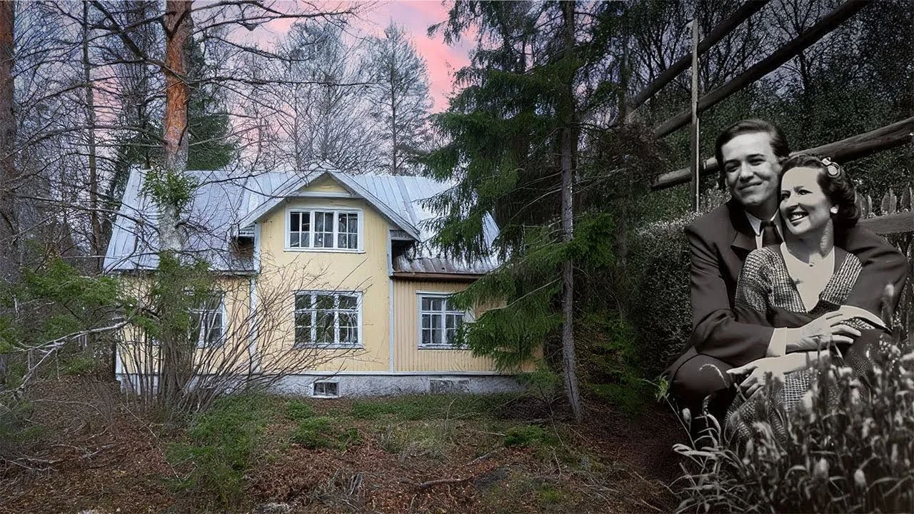Ele perdeu a esposa de forma trágica — Incrível casa abandonada de lenhador na Noruega