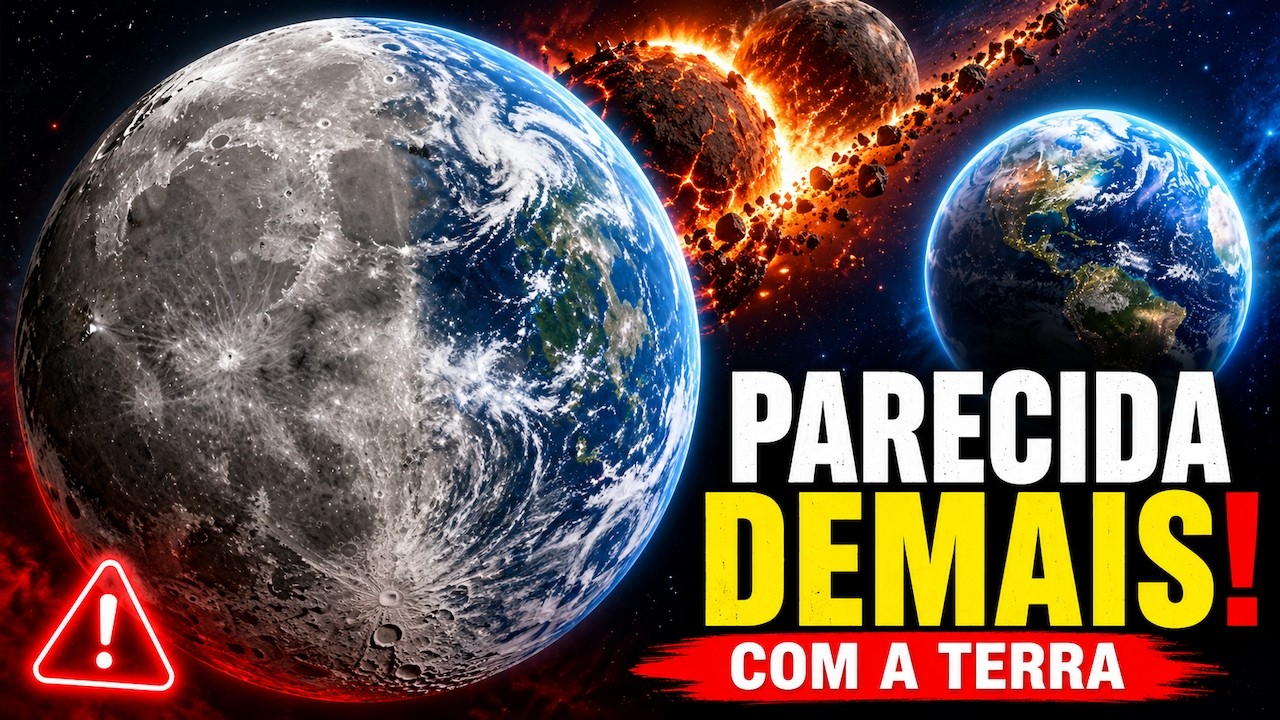 A LUA É MUITO PARECIDA COM A TERRA - E ISSO É UM PROBLEMA!!!