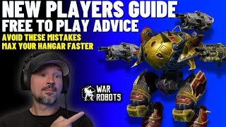 War Robots Free and New Players Guide | Avoid Mistakes | Build a hangar faster in war robots screenshot 2