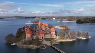 Trakų pilis. Užutrakio dvaras. Galvė. Skaistis. Akmena. Trakai. by Fly with me 1,353 views 2 months ago 29 minutes