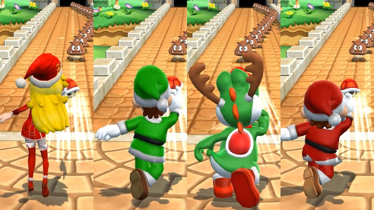 Mario Party 9 - Peach Xmas Wins By Doing Absolutely Everything - YouTube