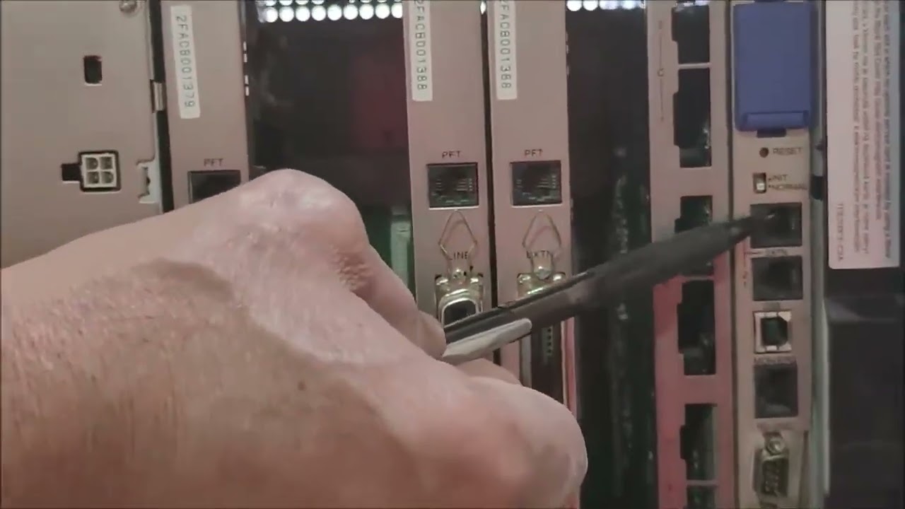 Panasonic IP-PBX  KX-TDA100 D  -  Practical  Training -  with translations