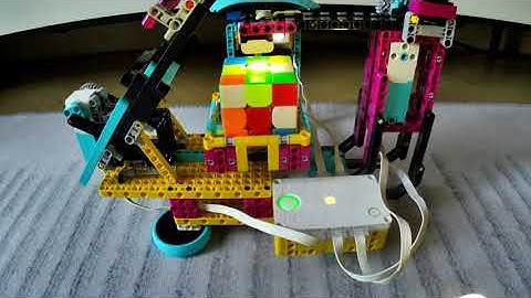 My Lego Rubix Cube Solver