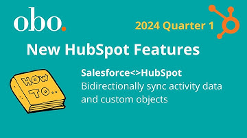 New HubSpot Features: Bidirectionally sync Salesforce-HubSpot activity data and custom objects