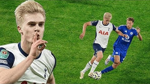 Lucas Bergvall 2025 - Tottenham Hotspur Highlights | Skills & Tackles