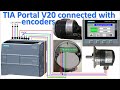 Read data from 2 encoders via TIA Portal V20