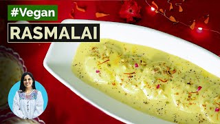 Easy Vegan Rasmalai Recipe | How To Make Rasmalai | Vegan Recipe