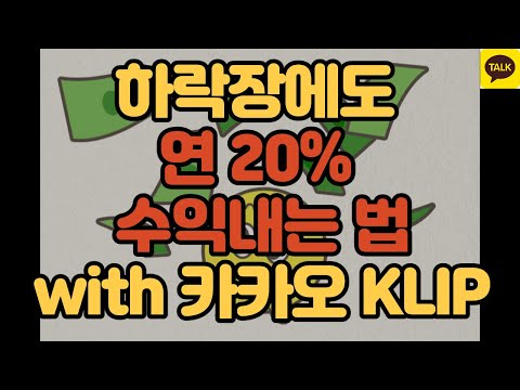 Defi 하락장에도 연 20 수익내는 법 With 카카오 KLIP 클레이튼 KLAY KOKOA 