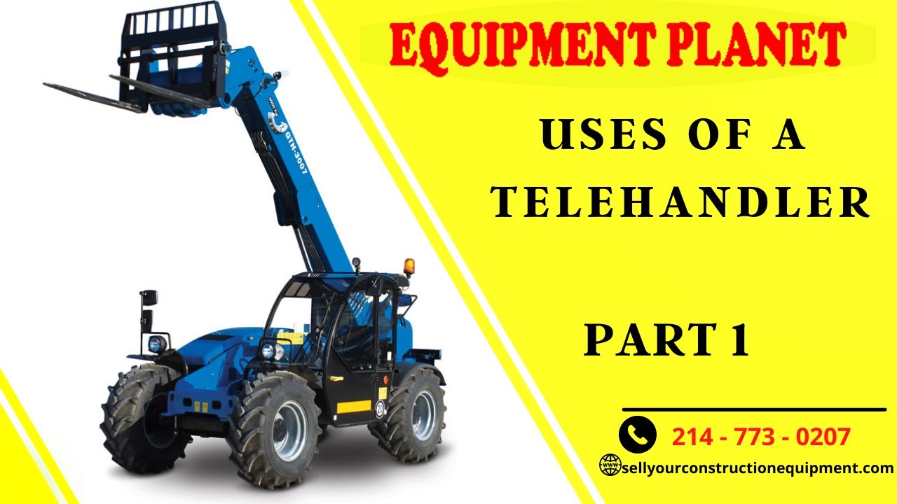 Uses of a Telehandler - Part 1 - YouTube