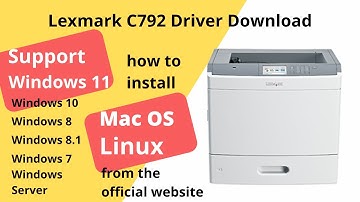 Lexmark C792 Driver Download and Setup Windows 11 Windows 10