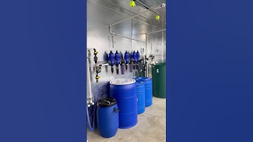 Dosatron automated 12 light LED flower room. #dosatron #bluelab #growlink #efinity #anden #netafim