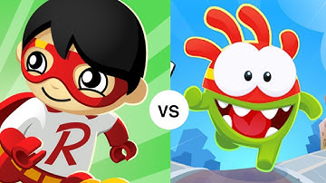 Tag with Ryan VS Om Nom: Run Top best Andriod Running gameplay videos for kids