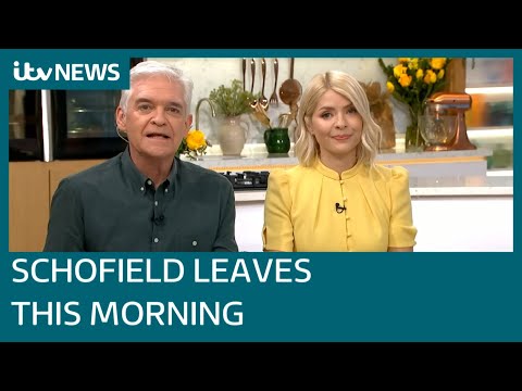 Phillip Schofield 'steps down' from This Morning 'with immediate effect' | ITV News