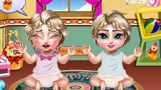 Take Care Of Baby Twins | Disney Princess Elsa Twins Care | Gameplay Video App For Baby & Kids