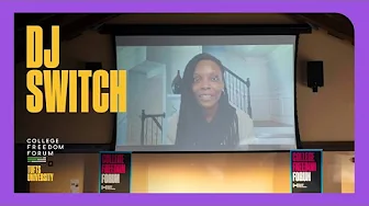 DJ Switch || 2025 College Freedom Forum, Tufts University