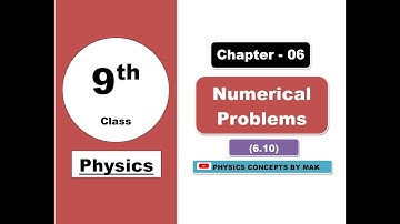 Class 9 - Physics - Chapter 06 - Numerical (6.10) - In interesting way.