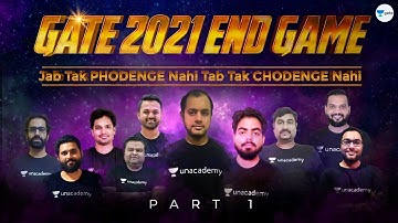 GATE 2021 End Game | Milke Macha Denge 🔥 | 🔴 Live on 4th (6 pm) - 6th Feb