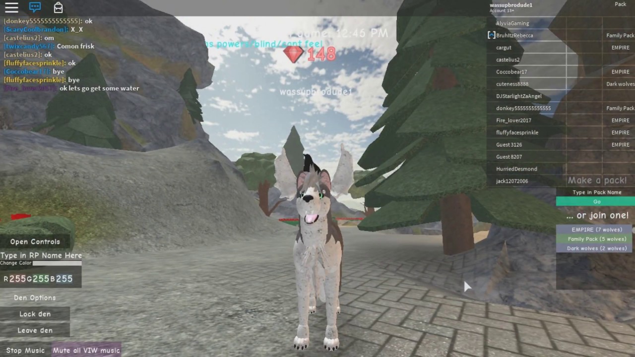 Wolves Life 2 Beta Probando A Wolf Nature - 