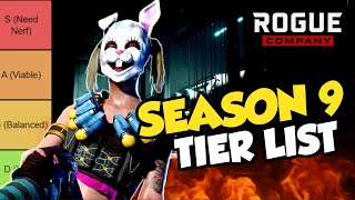 *LIVE* Rogue Company Community Tier List Season 9