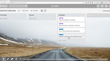 Scheduling Blog Posts on the Editorial Calendar in Trello