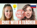 First interview in russian  chat with alfia on the best tips to improve russian en subs available