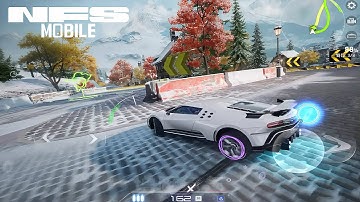 BUGATTI CENTODIECI CRASHED IN ONLINE RACE | NFS MOBILE GAMEPLAY