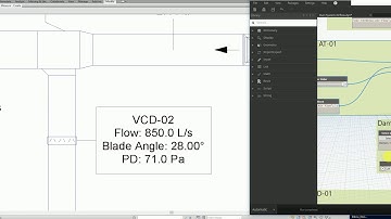 Revit Duct system Calculation as a function of Flowrate using Dynamo
