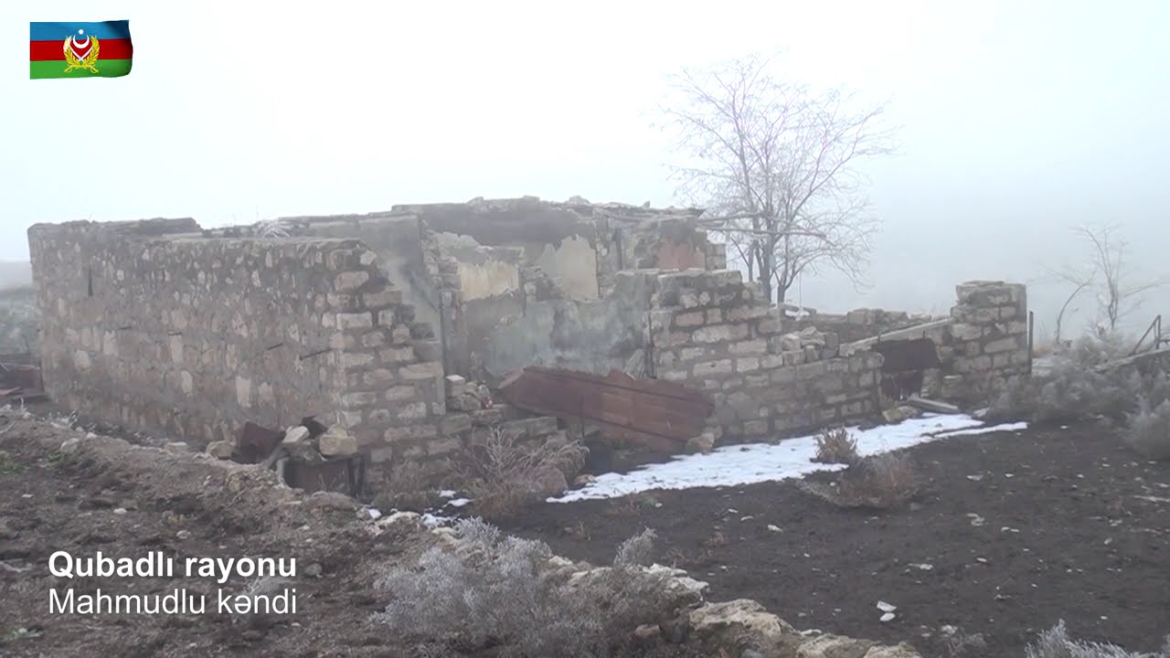 Qubadlı rayonunun Mahmudlu kəndindən videogörüntülər
