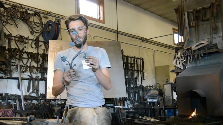 01 Nicholas Downing's Demo on Ornamental Blacksmit...
