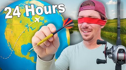 Wherever This Dart Lands... I Fish For 24 Hours! (PART 4)