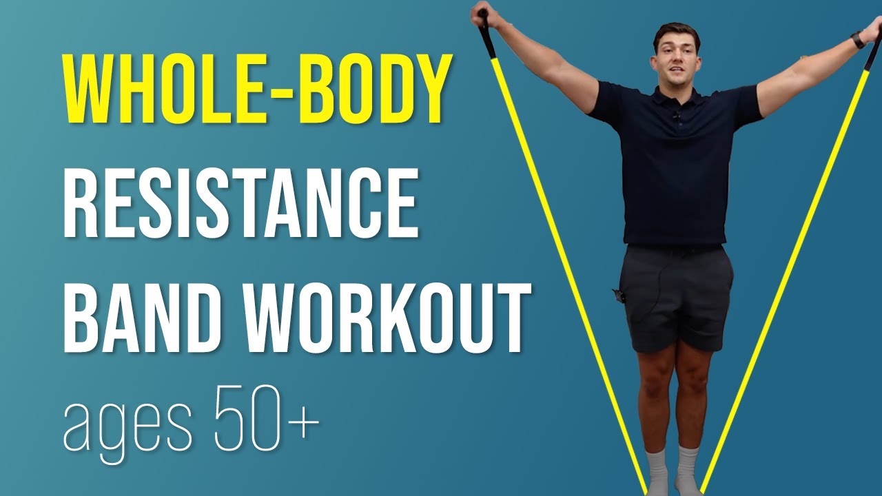 Whole-Body Resistance Band Workout (Ages 50+) 