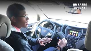 Hyundai CarPlay | 2017 Hyundai Santa Fe Sport | Ontario Hyundai
