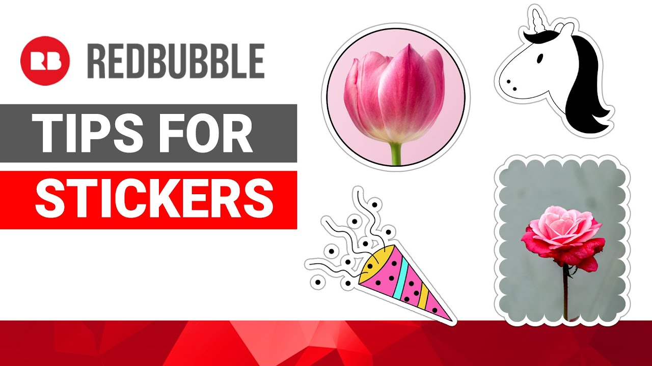 Redbubble | Sticker Tips to Increase Sales