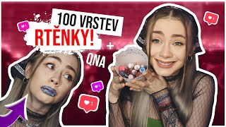 100 VRSTEV RTĚNKY! || Co jsem dostala k Vánocům?