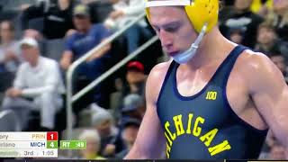 Famous Nick Suriano Michigan vs Pat Glory Princeton College Wrestling 125 National Champion 3/19/2022 Profile