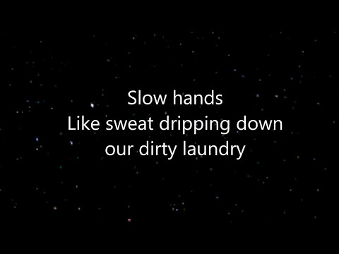Niall Horan - Slow Hands (Lyrics)