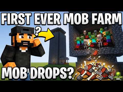 Building My First EVER Mob Farm | Limelight SMP | Minecraft | Ep.4 ...