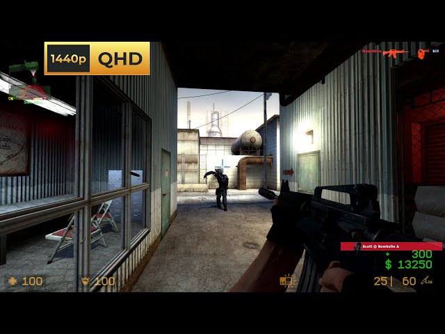 Counter-Strike: Source - DE_Train (1440p QHD) Gameplay class=