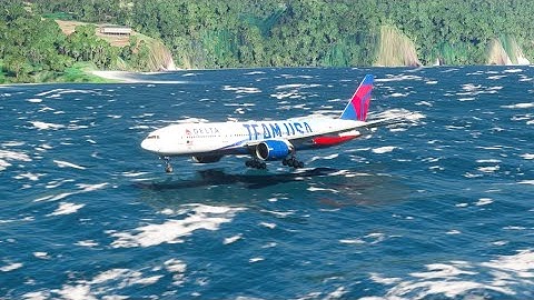 The uncontrolled plane fell into the sea when it was about to land Eps 0436