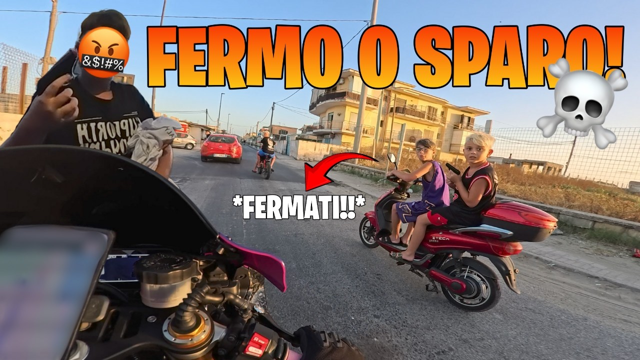 BAMBINI VANNO IN GIRO ARMATI 😱 COSA VUOL DIRE GUIDARE A NAPOLI CON LA MIA NUOVA  YAMAHA R1M