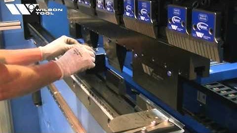 Wilson Tool Staged Bending