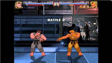 MUGEN Arcade Battle : Evil Ryu