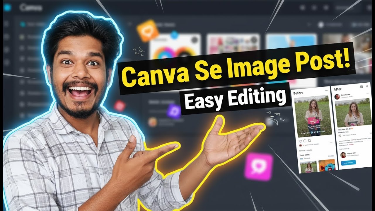 Canva Image Editing Tutorial | Easy Canva Editing for Beginners ...